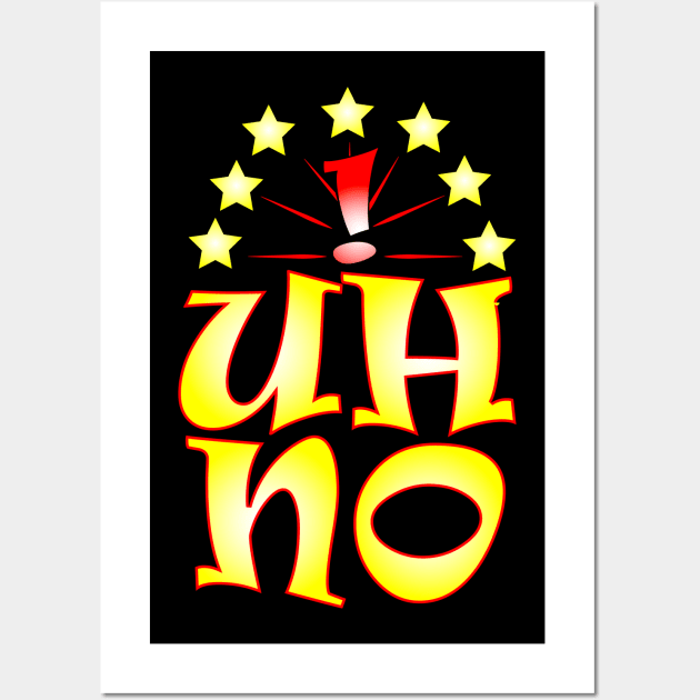 Uh No Shine Creation Wall Art by Admair 